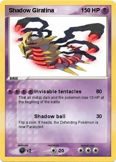 Pokemon Shadow Giratina