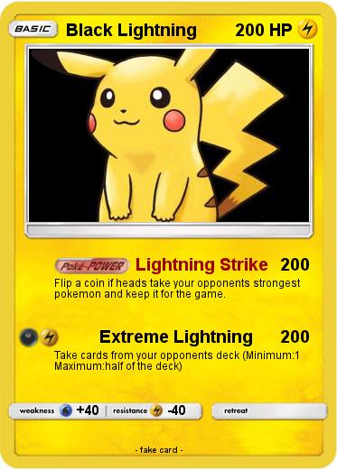 Pokemon Black Lightning