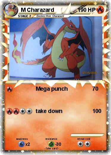 Pokemon M Charazard