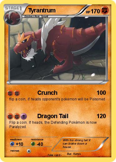 Pokemon Tyrantrum