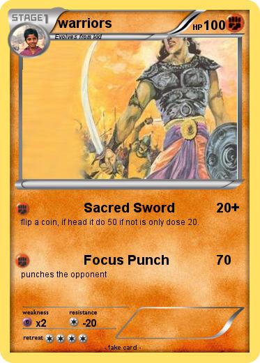 Pokemon warriors