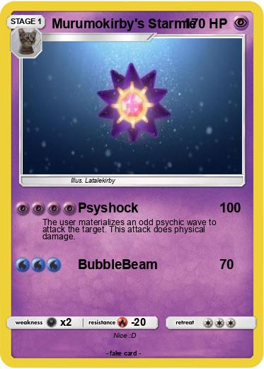 Pokemon Murumokirby's Starmie