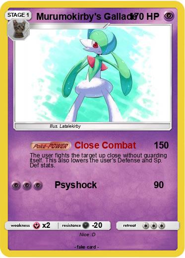 Pokemon Murumokirby's Gallade