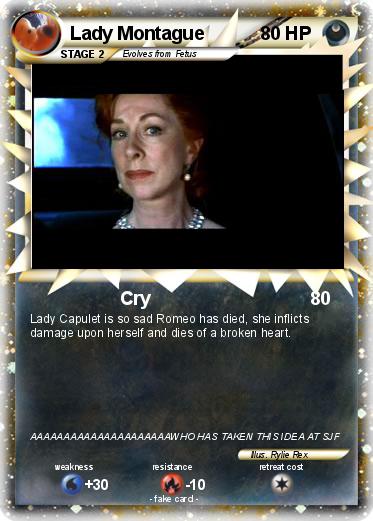 Pokemon Lady Montague