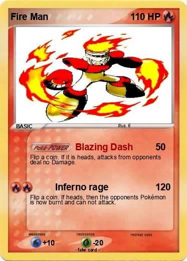 Pokemon Fire Man