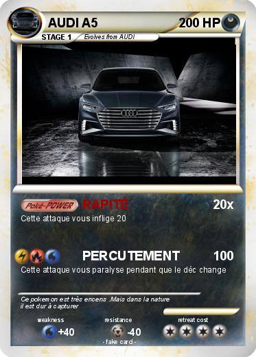 Pokemon AUDI A5