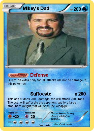 Pokemon Mikey's Dad