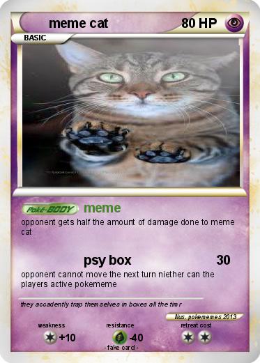 Pokemon meme cat