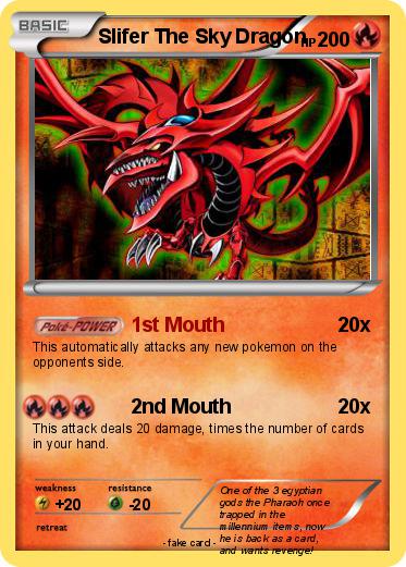 Pokemon Slifer The Sky Dragon