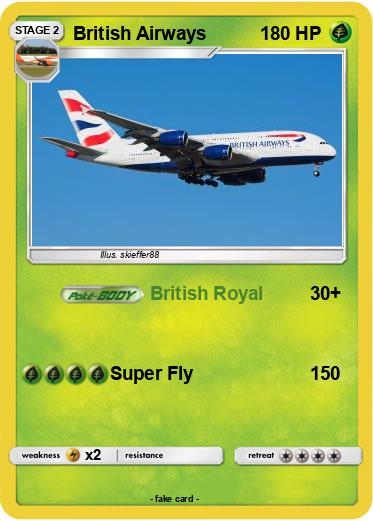 Pokemon British Airways
