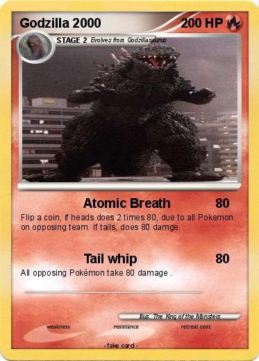 Pokemon Godzilla 2000