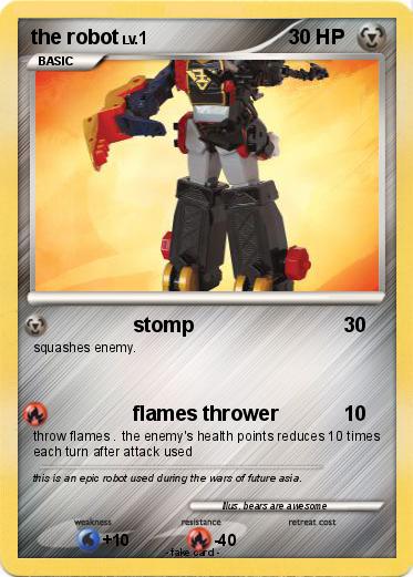 Pokemon the robot