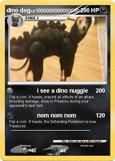 Pokemon dino dog
