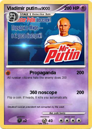 Pokemon Vladimir putin