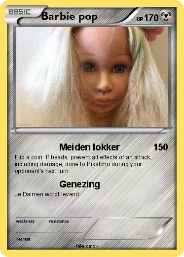 Pokemon Barbie pop