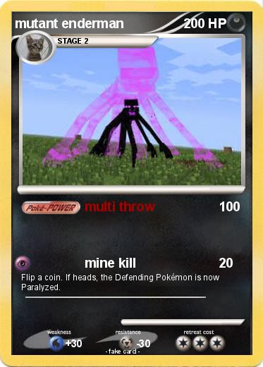Pokemon mutant enderman