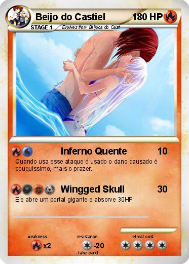 Pokemon Beijo do Castiel
