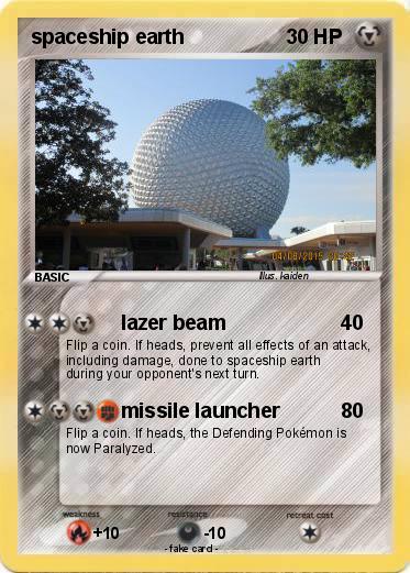 Pokemon spaceship earth