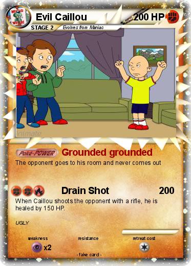 Pokemon Evil Caillou
