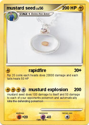Pokemon mustard seed