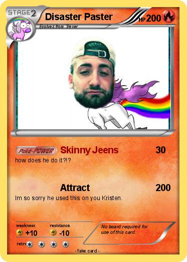 Pokemon Disaster Paster
