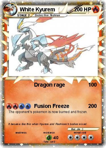 Pokemon White Kyurem