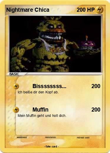 Pokemon Nightmare Chica