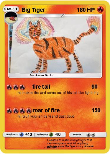 Pokemon Big Tiger