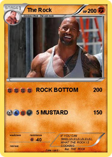 Pokemon The Rock