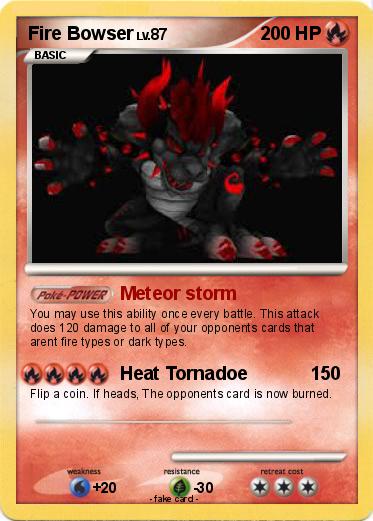 Pokemon Fire Bowser
