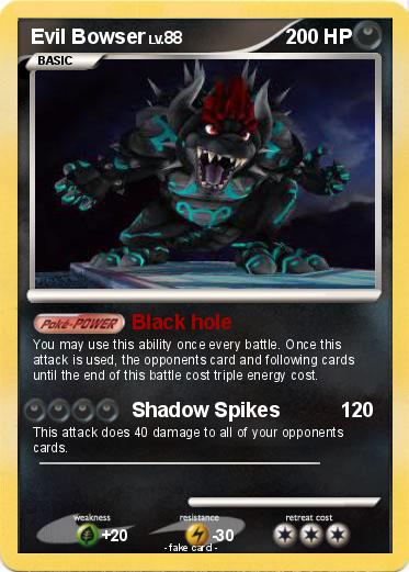 Pokemon Evil Bowser