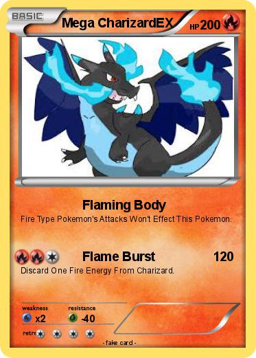 Pokemon Mega CharizardEX