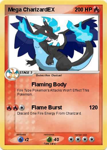 Pokemon Mega CharizardEX
