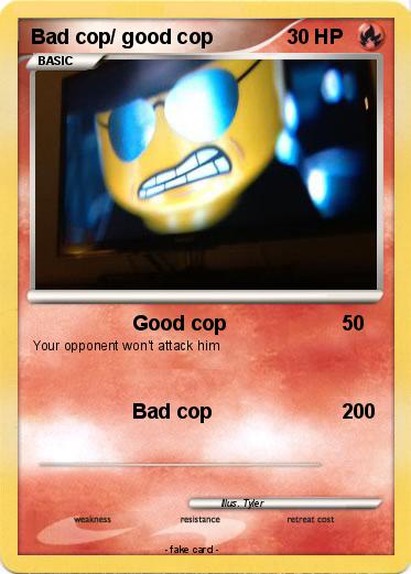 Pokemon Bad cop/ good cop