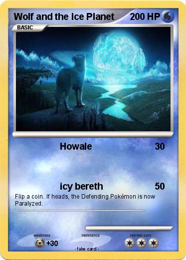 Pokemon Wolf and the Ice Planet