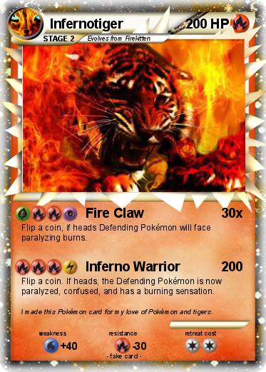 Pokemon Infernotiger