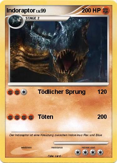 Pokemon Indoraptor