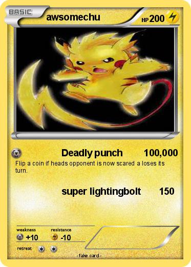 Pokemon awsomechu