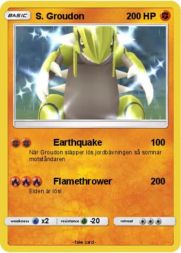 Pokemon S. Groudon