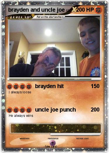 Pokemon brayden and uncle joe