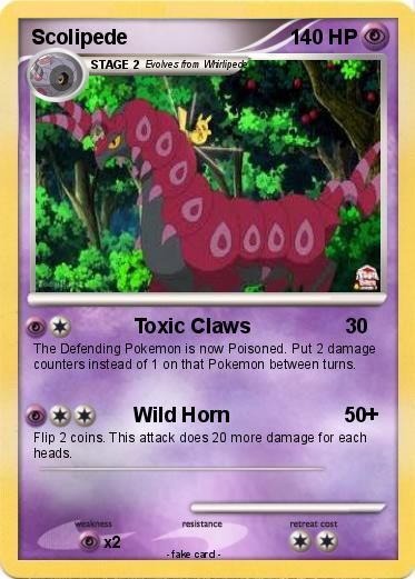 Pokemon Scolipede