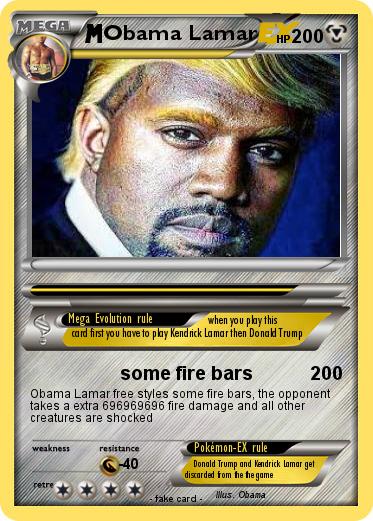 Pokemon Obama Lamar