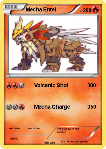 Pokemon Mecha Entei