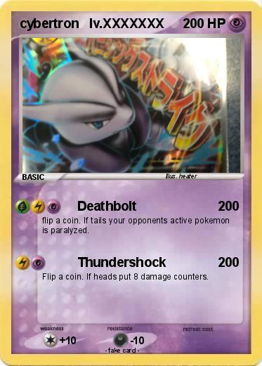 Pokemon cybertron   lv.XXXXXXX