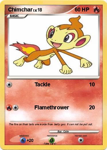 Pokemon Chimchar