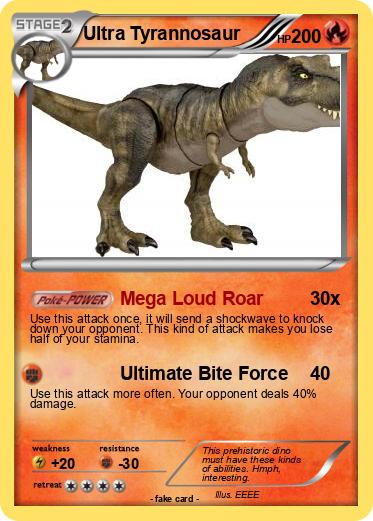 Pokemon Ultra Tyrannosaur