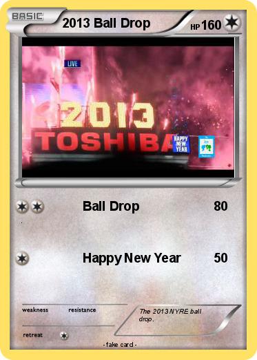 Pokemon 2013 Ball Drop
