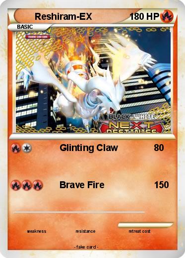 Pokemon Reshiram-EX