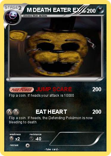 Pokemon M DEATH EATER EX