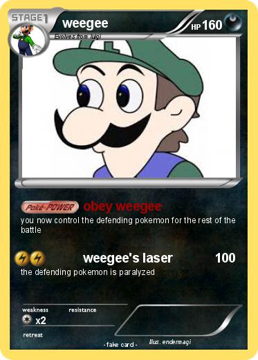 Pokemon weegee